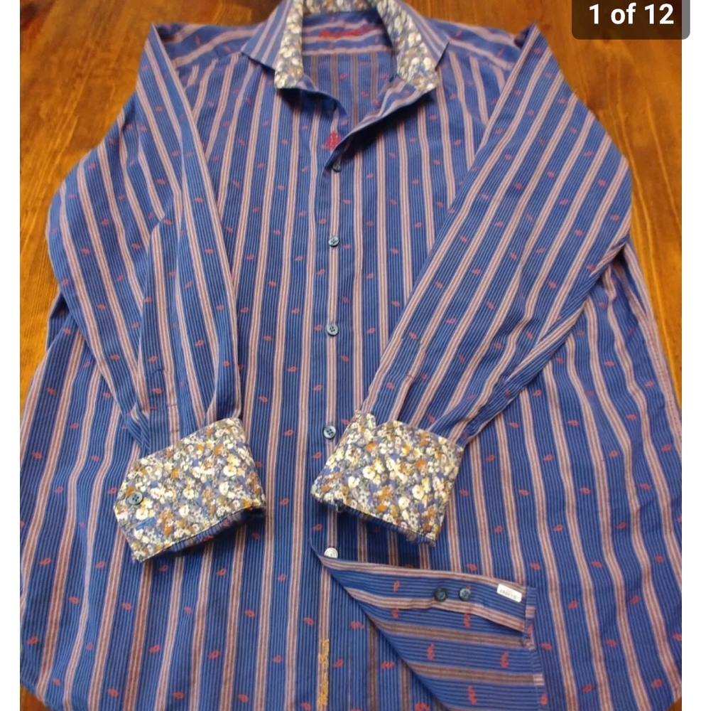 Very Nice Robert Graham Button Up